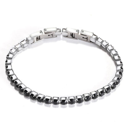 Fashion Jewelry Woman Bracelet Wristband Crystal Bracelets Gifts Jewelry Accessories Stainless Steel Fantastic Wristlet Trinket Good Vibrations