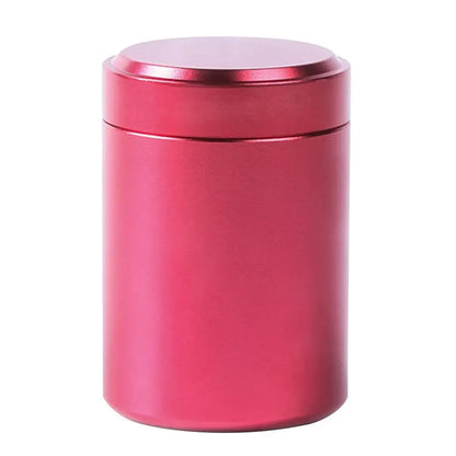 80ml Metal Aluminum Sealed Cans Portable Travel Tea Caddy Airtight Smell Proof Container Stash Jar GOOD Vibrations Adult Super Store