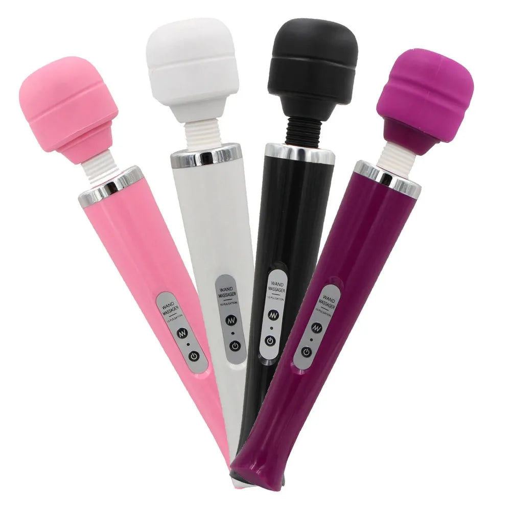Powerful 10 Speeds Big Vibrator Magic Wand Body Massager Clitoris Stimulator Sex Toy for Women Adults 18 Female Masturbator Shop GOOD Vibrations