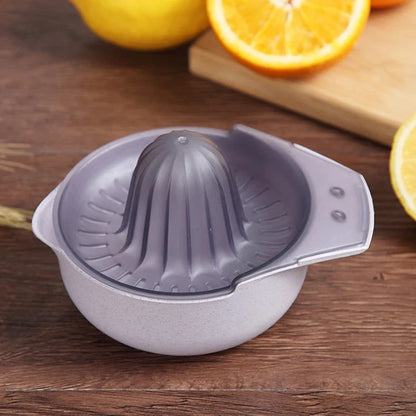 Kitchen Gadgets Free Wheat Fiber Baby Fruit Puree Maker Citrus Hand Press Mini Orange Manual Juicer Plastic Lemon Lime Squeezer Good Vibrations