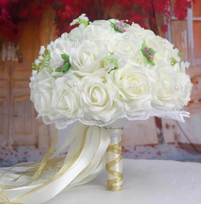 Handmade Wedding Bouquets Bridal Flower Wedding buque casamento Wedding Flowers Bridal Bouquet Good Vibrations