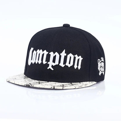 2019 new COMPTON embroidery Baseball Cap Hip Hop Snapback caps flat fashion sport Hat For Unisex Adjustable dad hats Good Vibrations