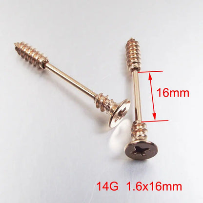 2 pieces 14G 16mm Sexy Mamilo Rings Screw Nipple Ring Barbell Body Piercing Jewelry Love Nipple Bar ring Women Gift Good Vibrations