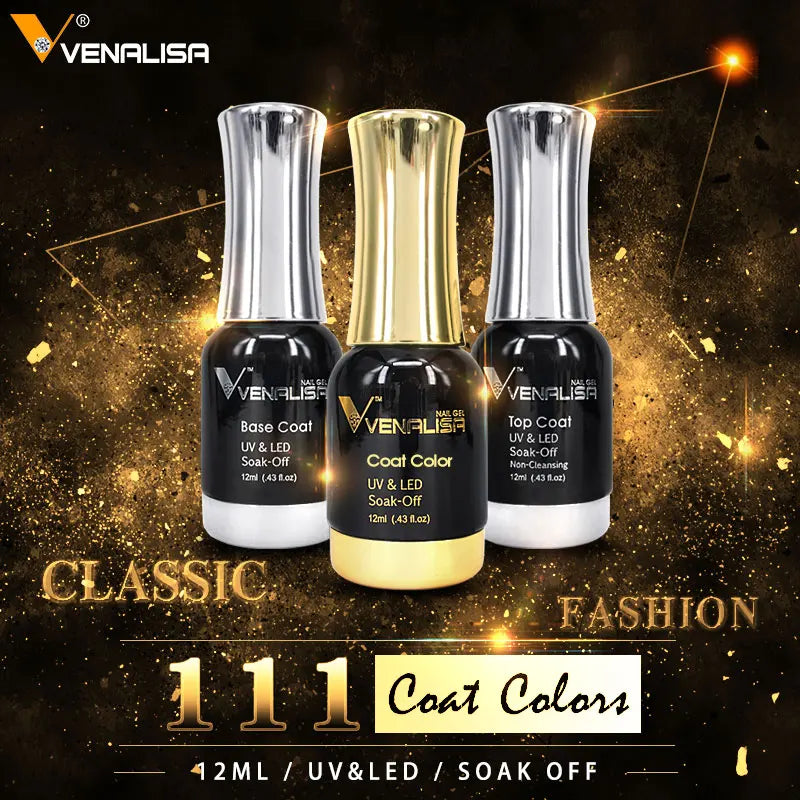 Nail Salon Long Lasting Shining Soak Off Color Nail Gel Polish Good Quality Topcoat Color Gel 111 Colors Nail Polish Gel Lacquer Good Vibrations