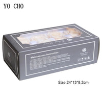 YO CHO 8PCS/Box A Eternal Rose Flower 4-5cm Preserved Fresh Flower Rose Valentine's Day Gift Wedding Thanksgiving Eternal Flower Good Vibrations