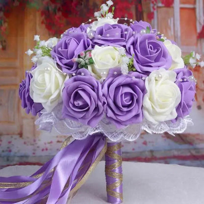 Handmade Wedding Bouquets Bridal Flower Wedding buque casamento Wedding Flowers Bridal Bouquet Good Vibrations
