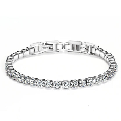 Fashion Jewelry Woman Bracelet Wristband Crystal Bracelets Gifts Jewelry Accessories Stainless Steel Fantastic Wristlet Trinket Good Vibrations