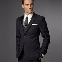 Groom Suit Wedding Suits For Men Suit Mens Tailored Suit Wedding Groom Tuxedo Custom Tailored Suit Black Wedding Tuxedos For Men Good Vibrations