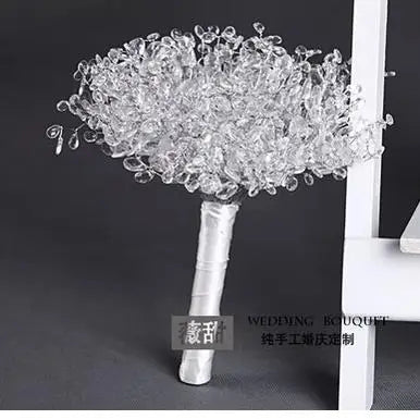 perfectlifeoh Wedding bouquet Bridal wedding bouquet holding hands Crystal boutique wedding bouquet Good Vibrations