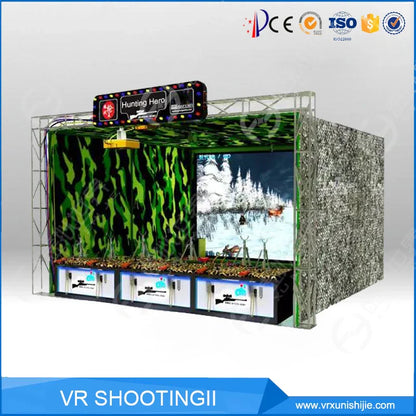 Indoor 3D VR Hunting Simulator Arcade Gun Shooting Game for Garden or Playhouse Earn Money Amusement Park Equipment Good Vibrations