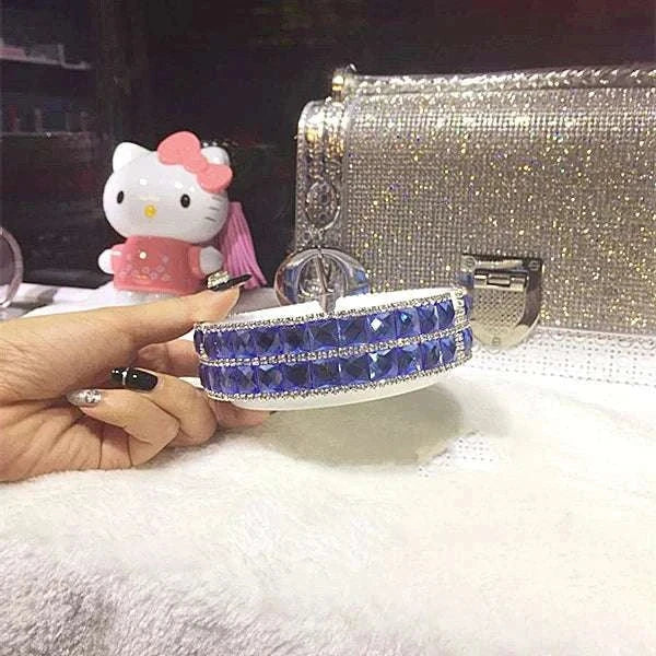 PITILLERA Lady Ashtray Manual Luxurious General Female Ashtrays Shiny Biling Women Cendrier Aschenbecher Posacenere Good Vibrations Adult Super Store