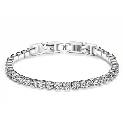 Fashion Jewelry Woman Bracelet Wristband Crystal Bracelets Gifts Jewelry Accessories Stainless Steel Fantastic Wristlet Trinket Good Vibrations