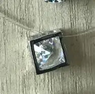 5 Colors Dazzling Zircon Necklace Invisible Transparent Fishing Line Simple Pendant Necklace Jewelry For Women Pearl Jewelry Good Vibrations