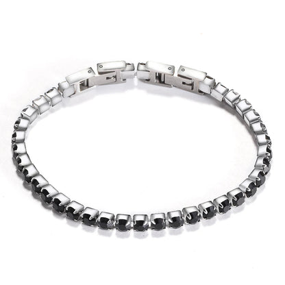 Fashion Jewelry Woman Bracelet Wristband Crystal Bracelets Gifts Jewelry Accessories Stainless Steel Fantastic Wristlet Trinket Good Vibrations