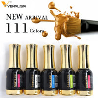 Nail Salon Long Lasting Shining Soak Off Color Nail Gel Polish Good Quality Topcoat Color Gel 111 Colors Nail Polish Gel Lacquer Good Vibrations