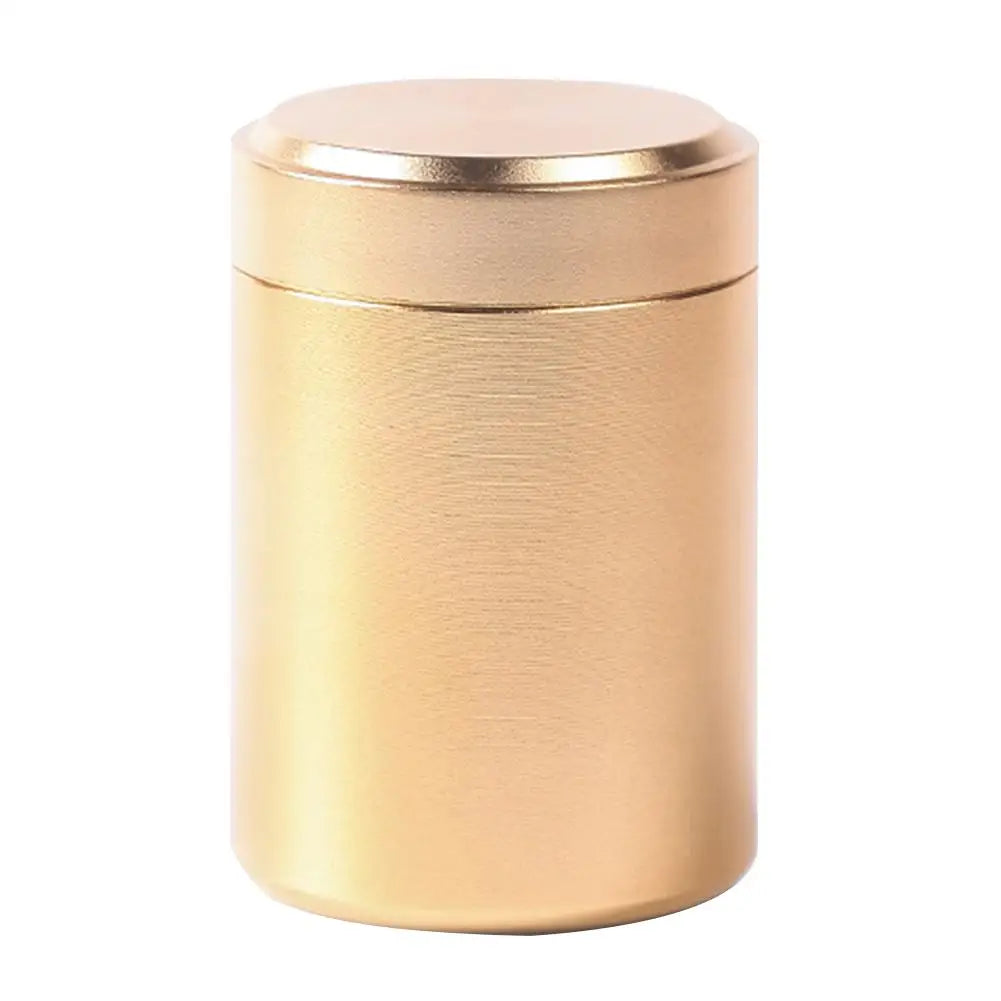 80ml Metal Aluminum Sealed Cans Portable Travel Tea Caddy Airtight Smell Proof Container Stash Jar GOOD Vibrations Adult Super Store