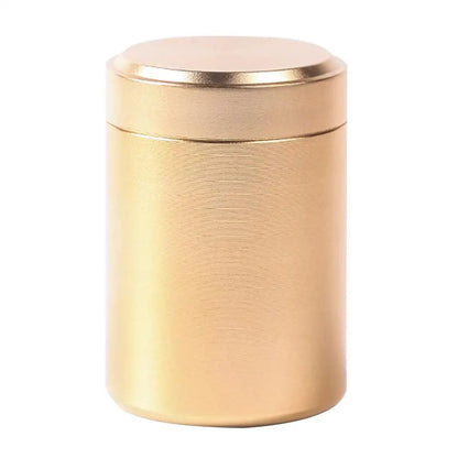 80ml Metal Aluminum Sealed Cans Portable Travel Tea Caddy Airtight Smell Proof Container Stash Jar GOOD Vibrations Adult Super Store