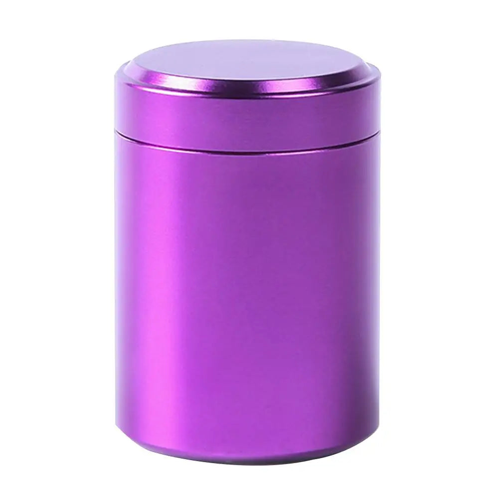80ml Metal Aluminum Sealed Cans Portable Travel Tea Caddy Airtight Smell Proof Container Stash Jar GOOD Vibrations Adult Super Store