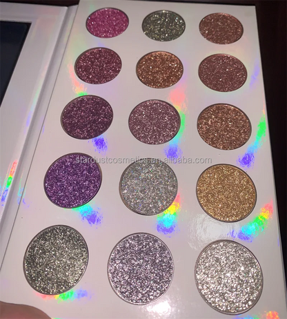 30 Color Paper Palette  Multichrome Duochrome Pressed Eyeshadow Shifting Single Duo Chrome Eye Shadow Diy Eyeshadow Palette Good Vibrations