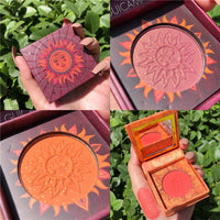 2019 New Makeup Brand Bronzer Blush Palette Face Makeup Baked Cheek Color Blusher Professional paleta de blush Good Vibrations