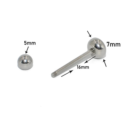 1PC Surgical Steel Tongue Barbell Ring Tongue Piercing Tongue Rings Flash Film Bling Bling Helix Stud New Body Piercing Jewelry Good Vibrations