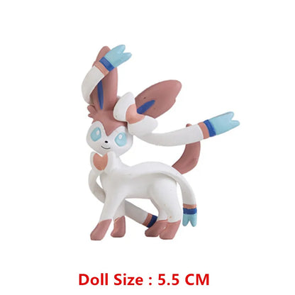 Pokemon 4-13Cm New Cartoons Movie Anime Figure Pikachu Mewtwo Charmander Blastoise Gurado Pet Action Model Toy Gifts Good Vibrations