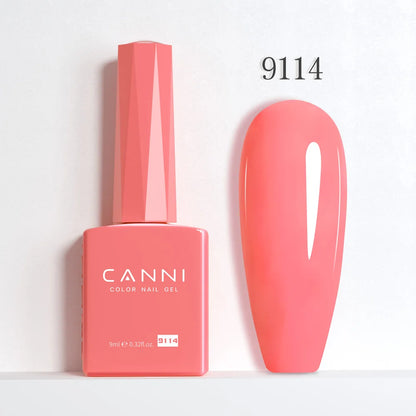 2025 Newest Color CANNI 9ml Nail Art Hema Free Gel Polish for Nails French Tip Manicure Gel Varnish Enamel Lacquer UV LED Nail Good Vibrations
