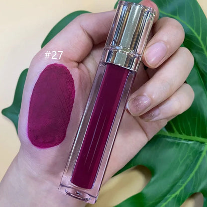 Hot Selling Liquid Matte Lipstick Private Label Waterproof Makeup Lip Gloss  Lipgloss for Women Good Vibrations