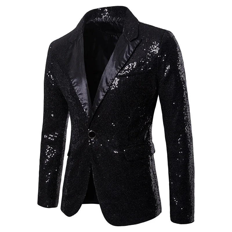 Men Blazer Banquet Wedding Blazer Party Blazer Bar Night Club Suit Men Coats Bright Suit Paisley Suit Fashion Men Suit Good Vibrations