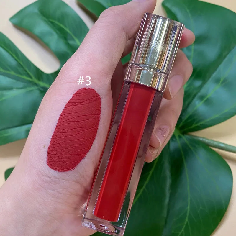 Hot Selling Liquid Matte Lipstick Private Label Waterproof Makeup Lip Gloss  Lipgloss for Women Good Vibrations