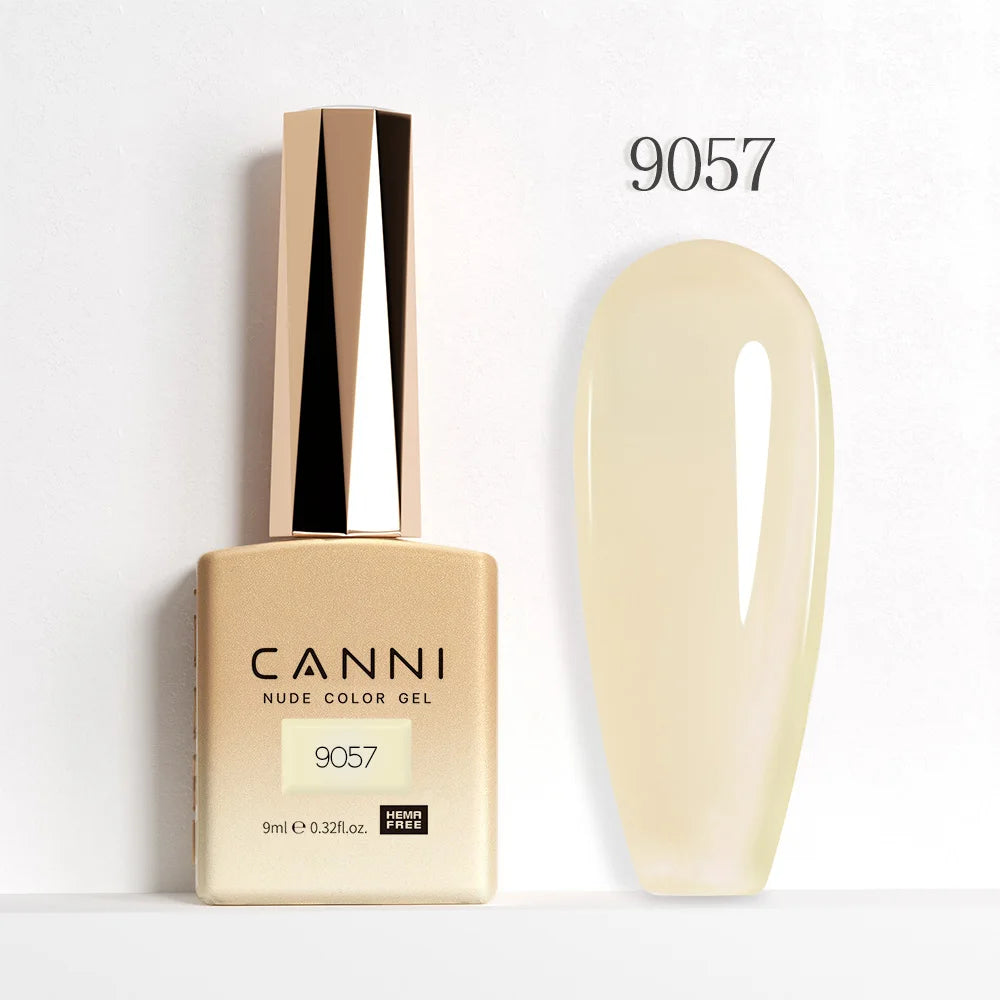 2025 Newest CANNI 9ml Nail Art Hema Free Gel Polish for Nails French Tip Manicure Gel Varnish Enamel Lacquer UV LED Nail Good Vibrations