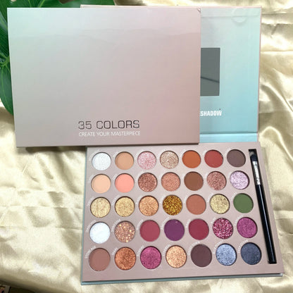 Wholesale Custom Your Own Brand Makeup Eye Shadow Palette Private Label Makeup Eyeshadow Palette Good Vibrations