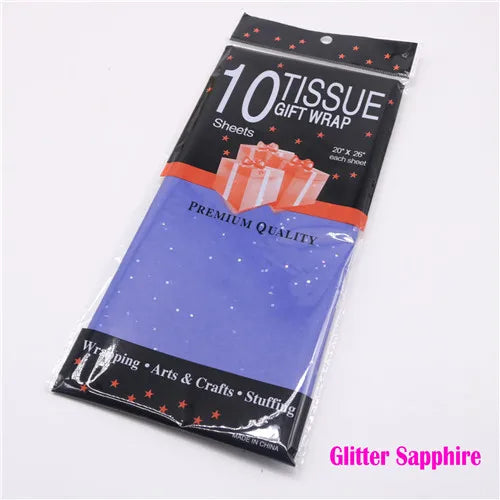 10 Sheets 50*66cm Tissue Paper DIY Handmade Craft Paper Flowers Gift Packing Wedding Festive & Party Home Decoration Supplies Good Vibrations