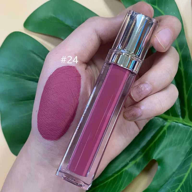 Hot Selling Liquid Matte Lipstick Private Label Waterproof Makeup Lip Gloss  Lipgloss for Women Good Vibrations