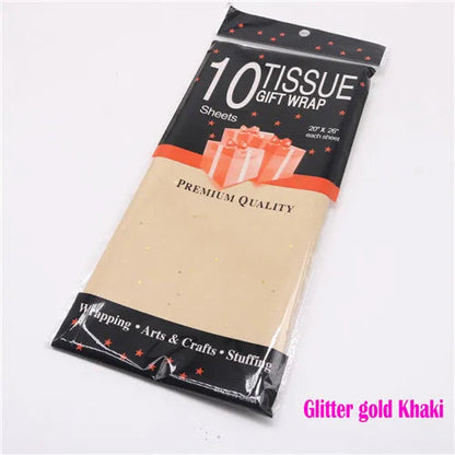 10 Sheets 50*66cm Tissue Paper DIY Handmade Craft Paper Flowers Gift Packing Wedding Festive & Party Home Decoration Supplies Good Vibrations