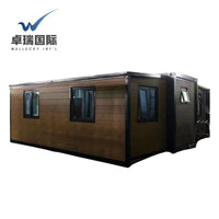 WELLUCKY Portable 20ft Tiny Prefab House China's Low-Cost Pre-Fabricated Shipping Container Home Steel Container House Good Vibrations
