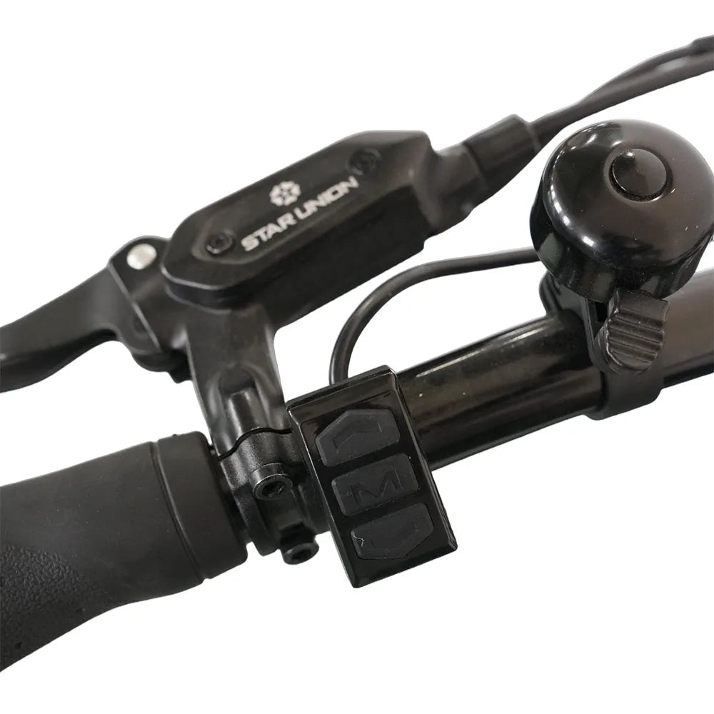 US in Stock Fast Electric Bike Lithium Battery Alloy Frame 7speed Gear Fat Tire Electric Dirt Bike Good Vibrations