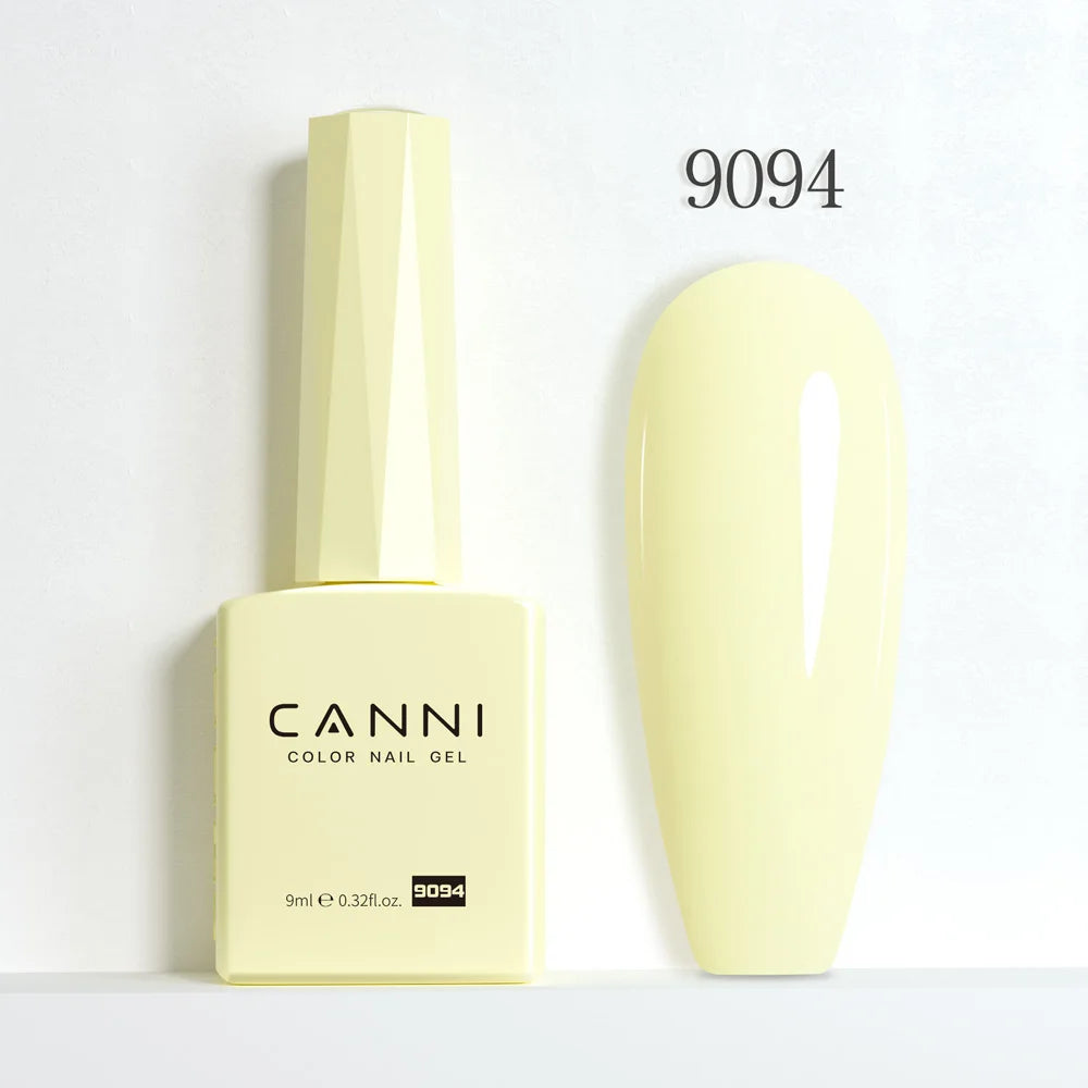 2025 Newest CANNI 9ml Nail Art Hema Free Gel Polish for Nails French Tip Manicure Gel Varnish Enamel Lacquer UV LED Nail Good Vibrations