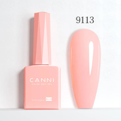 2025 Newest Color CANNI 9ml Nail Art Hema Free Gel Polish for Nails French Tip Manicure Gel Varnish Enamel Lacquer UV LED Nail Good Vibrations
