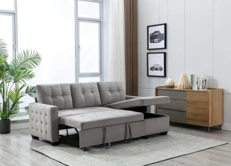 Frank Furniture Hot Selling American Style Leisure Sofa Bed Modern Three Seat Living Room Furniture Set Extendable Feature Good Vibrations