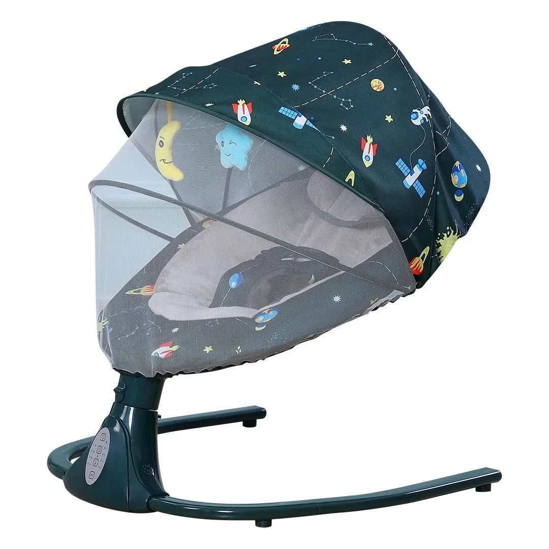 Factory Inventory or Customize Multi Functional Intelligent Electric Baby Smart Bed Kids' Cribs Child Cradle Swing Good Vibrations