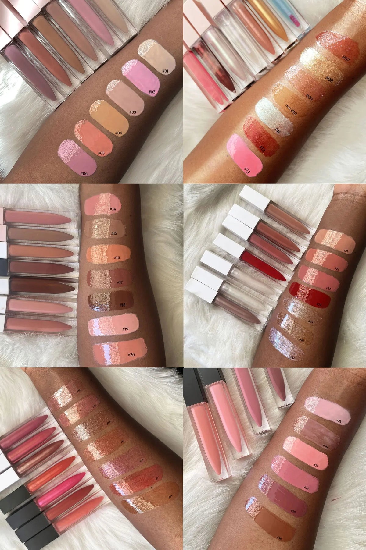 Make Your Own Brand Makeup Lipgloss Wholesale Custom logo Vegan Private Label Nude Lip Gloss Good Vibrations