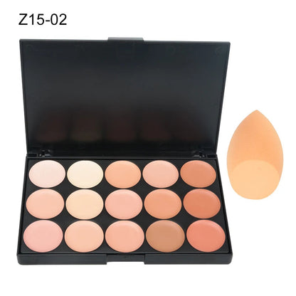 15 Colors Concealer Palettes Foundation Makeup Full Cover Contour Face Cream Base Primer Moisturizer Hide Blemish Good Vibrations