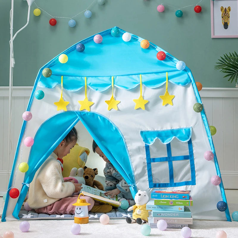 Kids Tent Space Play House Tent Ocean Ball Pool Portable Baby Toys Tent Play House For Kids Good Vibrations