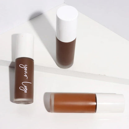 Cosmetics Vegan Make up Foundation High Quality for Black Women Dark Skin Full Coverage Liquid Foundation Private Label Good Vibrations
