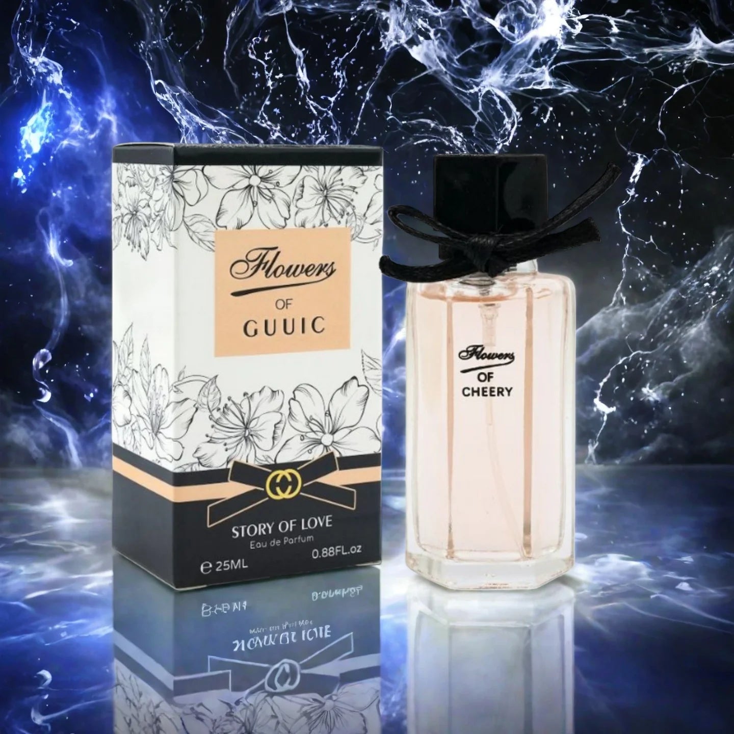 25ml Mini Men's Women's Universal Fruity Parfum Spray with Long-Lasting Scent-Portable Travel Size Good Vibrations