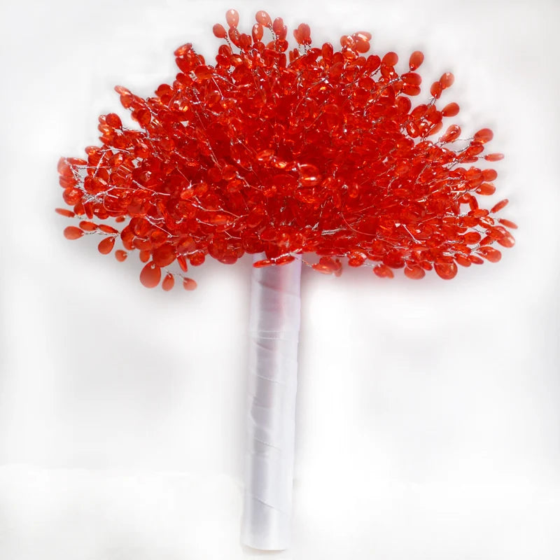 perfectlifeoh Wedding bouquet Bridal wedding bouquet holding hands Crystal boutique wedding bouquet Good Vibrations