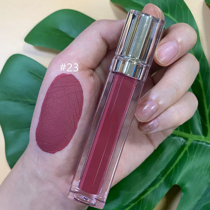 Hot Selling Liquid Matte Lipstick Private Label Waterproof Makeup Lip Gloss  Lipgloss for Women Good Vibrations