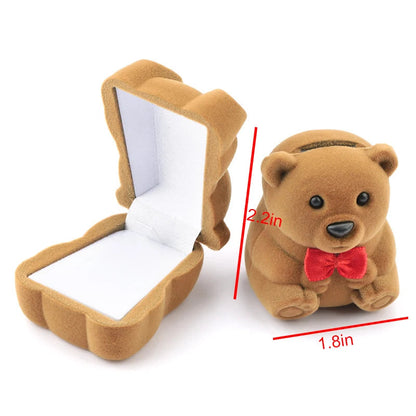 1 Piece Lovely Velvet Jewelry Box Container Wedding Ring Box for Earrings Necklace Bracelet Display Gift Box Holder 16 styles Good Vibrations