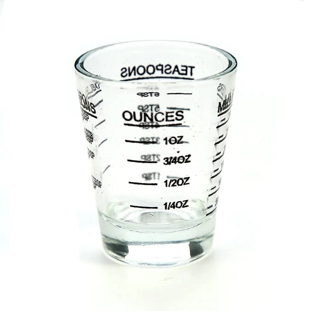 BCnmviku 30ML/1oz Measuring Shot Glass With Thick Bottom Most Popular Products Factory Direct Kitchen Gadgets 2024 Good Vibrations